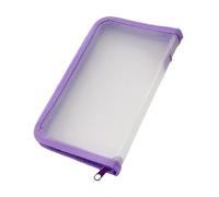 Porte-documents transparents avec fermeture éclair, imperméable, organiseur de reçus, petit porte-documents pour voyage, bureau, fournitures scolaires, sacs en polypropylène hydrofuge