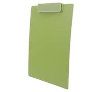 Porte-dossier de Bureau Multifonction A4 en PP Vert, Léger | Presse-papiers avec Clip Amovible, Poches Multiples, Organisation Mobile pour Notes, Contrats et Voyages