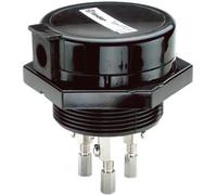 Porte-électrode Finder 072.53, 3 pôles, pour électrodes de niveau, 1 pièce.
