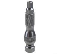 Porte-embout à cliquet en aluminium conçu pour des changements d'embouts rapides et une performance fiable avec des embouts hexagonaux de 6,35 mm