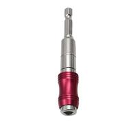 Porte-embout de Foret Magnétique Pivotant, 6,35 MM Tige Hexagonale | Acier Chrome-vanadium, Verrouillage Rapide, pour Montage Meuble et Espaces Étroits, Compatible Embouts 1/4 Pouce