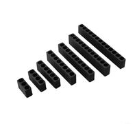 Porte-embout de tournevis, organiseur de rangement à tige hexagonale avec 3 à 13 trous pour embouts de 7 mm, support en plastique robuste pour atelier
