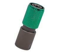 Porte-embout fileté en métal 0,6 cm avec manchon de préhension, 10 mm | Poignée moletée pour les tâches d'entretien d'installation, connecteur fileté pour projets d'entretien utilitaire