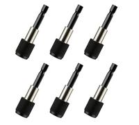 Porte-embout magnétique : 6 pièces à changement rapide 1/4" (60 mm) avec aimant - Pour perceuse Makita, Metabo, Bosch, Dewalt et visseuse sans fil