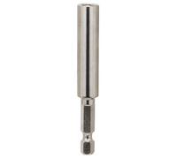 Porte-embout universel avec aimant permanent et jonc à queue 6 pans 1/4" Ø11mm Longueur 75mm BOSCH 2607000157