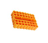 Porte-embouts 32 trous pour outils électriques, PVC, 1 pièce, D 1 pièce | Coque en caoutchouc souple en PVC, 32 trous, support de perçage pour tête de tournevis, haute élasticité