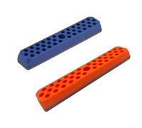 Porte-embouts 43 trous 1/4" (F) | Peut contenir 43 embouts en toute sécurité, empêche les chutes, s'adapte aux pilotes de 0,6 cm, construction en plastique