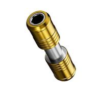 Porte-embouts de tournevis de 54 mm de long - Tige d'extension à double tête - Convertisseurs de douilles hexagonaux vers 6,5 mm - Pour perceuse électrique - Clé à percussion rapide