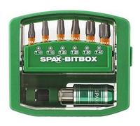 Porte embouts SPAX - T-STAR Plus - 6 embouts 25 mm - 4000007899019 vert G