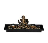 - Porte-encens - Cônes d'encens zen - Statue de Ganesh, bougeoirs, statuette, décorations de Ganesh pour décoration de la maison