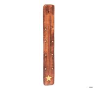 Porte encens en bois motif Étoile