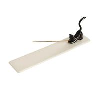 Porte-encens en céramique, brûleurs avec Attrape-Cendres, décorations pour la Maison, brûleurs d ' encens, Accessoires de méditation, Porte-bâton en céramique