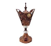 Porte-encens Moyen-Orient - Support en artisanal, brûleur électrique à