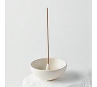 Porte-encens rond en céramique de style japonais minimaliste moderne, base d'encens à usage domestique créative, assiette à encens, porte-bâton d'encens XC1019-3porcelaine