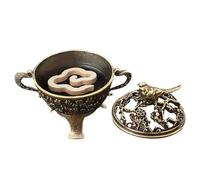 Porte-encens Support Artisanal en Piriforme