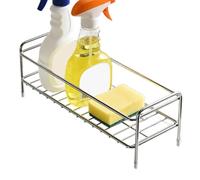 Porte-éponge à vaisselle en acier inoxydable pour économiser de l'espace, organisateur d'évier de cuisine | pour brosse, serviette, bouteille, tissu, maison, restaurant, salle de bain