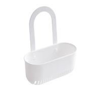 Porte-éponge et panier de drainage pour évier - Support de rangement pour | Matériau PP, design amovible de grande capacité, filtre d'évier de cuisine et brosse pratique pour savon à vaisselle et