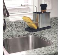 PORTE EPONGE ET BROSSE INOX 22X10X13CM M12