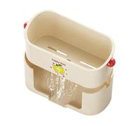 Porte-éponge pour évier | Organiseur auto-drainant - Porte-éponge amovible - Pour comptoir, évier, savon, récureur, outil de nettoyage, vaisselle, brosse