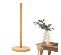 Porte Essuie Tout En Bambou, Serviettes Papier Bois Pour Cuisine, Portes Sopalins Sur Pied, Support De Serviette À Base Antidérapante, Porte-Serviettes Cuisine