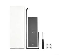 Porte-Essuie-Tout Magnétique 2 Pack Perçage Gain de Place Porte-Essuie-Tout(Black)
