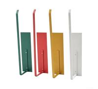Porte-Essuie-Tout Magnétique 2 Pack Perçage Gain de Place Porte-Essuie-Tout(White)