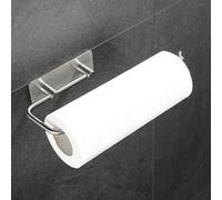 Porte-Essuie-Tout Mural En Acier Inoxydable Durable - Organiseur De Cuisine Peu Encombrant Pour Rouleaux Et Papier Aluminium