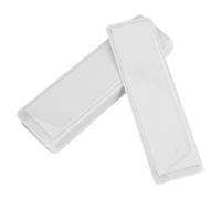Porte-étiquette PVC Magnétique Réutilisable 10 Pièces | Clip D’insertion Amovible, Résistant à L’huile L’eau, pour Rayonnages, Usage Retail