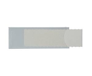 Porte-étiquette universel, (L)53 x (H)19 mm, blanc