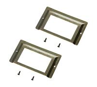 Porte-étiquettes pour cartes, Porte-étiquettes en métal Bronze 3,15x2,01 en 5/10 pcs