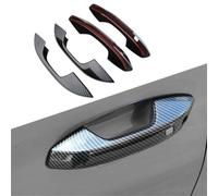 Porte Extérieure Conduite À Droite/à Gauche Pour BYD Pour Atto3 2022-2024 | Garniture Adhésive Décorative Fibre Pour Poignée Poignée porte extérieure coulissante avant poignée(LHD)