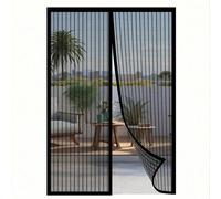 Porte/fenêtre à moustiquaire magnétique, cloison anti-moustiques auto-scellante épaissie, barrière anti-insectes efficace, convient pour une utilisation intérieure/extérieure, peut être utilisée comme
