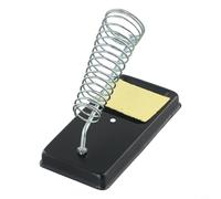 Porte-Fer Soudure Métal pour robuste Anti-Dérapant Porte-Fer | Construction métal, base lourde stable, éponge incluse, anti-dérapant, compatible tous fers