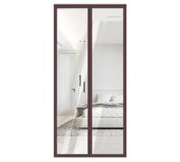 Porte Fermeture Magnétique Porte magnétique transparente auto-adhésive sans poinçonnage, facile à installer(W80cm*H200cm)