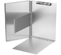 Porte-formulaire, en aluminium, avec compartiment