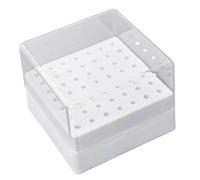 Porte-Fraises de Ponçage pour Ponceuse à Ongles,49 Emplacements Anti-Poussière | Organisateurs Pour Outils De Manucure,Pour Femmes Débutants Passionnés Amis Usage Personnel Commercial