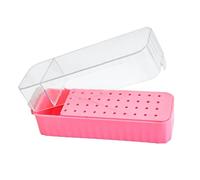 Porte-fraises pour traitement des ongles | organisateur 40 trous pour