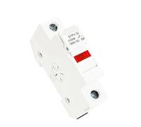 Porte-fusible 1P avec indicateur LED, for lien de fusible PV 10x38mm, Protection solaire PV 2A 6A 10A 15A 20A 25A 30A, 1 pièces(30A Fuse with Holder)