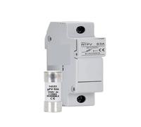 Porte-fusible solaire PV, isolateur solaire PV DC 1000V 1P 10A 15A 1500V, interrupteur photovoltaïque 2A 10A 63A 40A 32A, disjoncteur