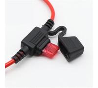 Porte-fusibles en ligne mini, petit et moyen, calibre 16 AWG + 2 inserts fusibles (2 A, 3 A, 5 A, 7,5 A, 10 A, 15 A, 20 A, 25 A, 30 A, 35 A, 40 A)(30A and Fuse Holder)