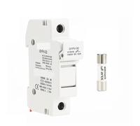Porte-fusibles solaires PV GYPV-32 1P, adaptés au fusible PV 10x38mm, lien for la Protection solaire, 1000V DC 10A 20A 30A, 1 pièces(2A Fuse with Holder)