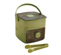 Porte-glaçons lavable lave-vaisselle avec couvercle hermétique Moules à glace en silicone antiadhésifs lavables lave-vaisselle avec boîte de rangement Plateau de bloc de congélation en avec