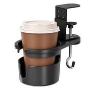 Porte-gobelet de bureau Support robuste avec fixation par pince | Support de bouteille d'eau pour bureau Pour maison bureau école résidence universitaire rangement mu