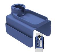 Porte-gobelet de canapé en silicone, plateau de bras de canapé en silicone - Porte-boissons avec plateau à bras antidérapant en silicone,Plateau de canapé avec poche latérale, accoudoir anti-déverseme