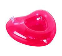 Porte-gobelet gonflable | Plateau de flottation en PVC avec design en forme de cœur | Porte-gobelet gonflable - pour piscine, mer, lac, rivière, , spa et activités aquatiques