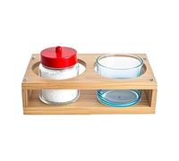 Porte-gobelet - Plateau de transport multi-verre, système d'organisation de table de cuisine compact, plate-forme équilibrée de boissons, solution de service amusante pour les événements intérieurs et