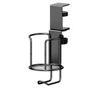 Porte-gobelet rotatif universel robuste à clipser | Porte-gobelet de table peu encombrant pour la maison, le bureau, la chambre à coucher, le bureau et le poste de travail