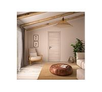 Bloc porte avec huisserie réversible et ajustable - OPTIMUM - Premium - Chêne blond - H 204 x Ep 4,4 x L 73 cm