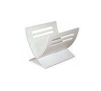 Porte Journaux En Bois Blanc Peint