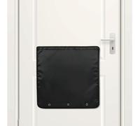 Porte-lettres Vanger - Fixation sans perçage - Accueillant - Dimensions : 50 x 50 cm - Noir